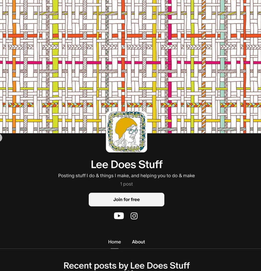 screenshot of patreon page